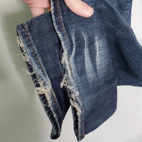 Lucky Brand Blue Jeans Legend Zoe Boot Jeans Size 4 / 27 ~ Casual Streetwear - Picture 4 of 14